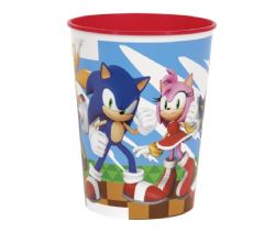 VERRE EN PLASTIQUE 16 OZ - SONIC THE HEDGEHOG